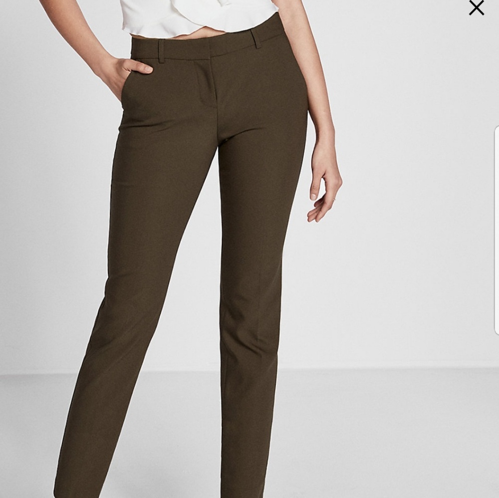 Express Midrise Columnist Ankle pants size 2
